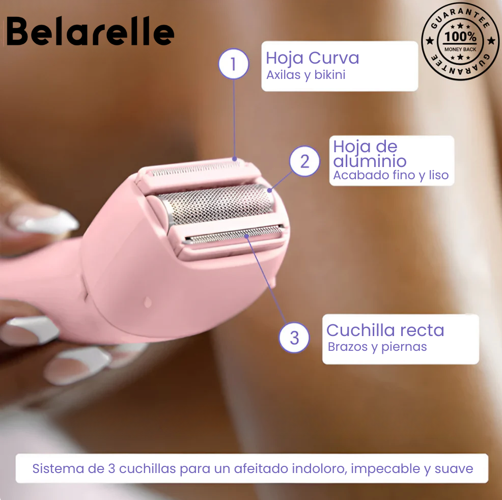 Belarelle™ Afeitadora eléctrica 3 en 1 para mujer